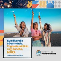Blitz explica lei que proíbe soltar fogos de artifício com barulho