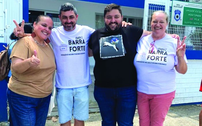 A chapa 2, Barra Forte, da professora Áurea e Deivid, foi a vencedora
(foto: João Batista)