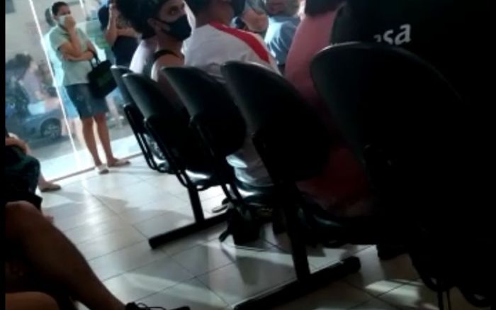 Quase 200 pessoas foram atendidas na UPA
(foto: leitor)
