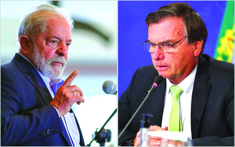 Quem leva a melhor nas eleições?  Lula, Bolsonaro ou um outro nome? (foto: Arquivo)
