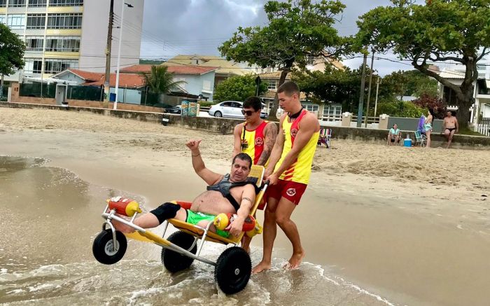 Agendamento, para a praia de Cabeçudas, deve ser feito com os bombeiros
(Foto: Divulgação)