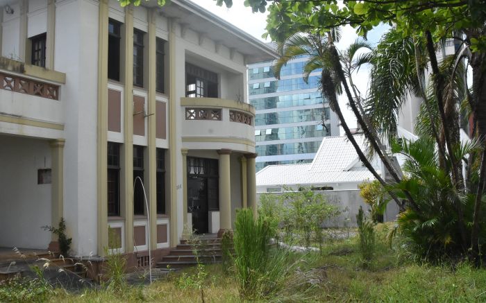 Prefeitura de Itajaí não desistiu de fazer Conservatório de Música nesse local 
 (Foto: Anderson Davi)