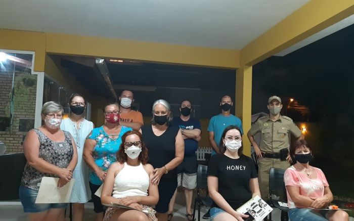 Moradores do centro pediram implantação da rede e vão trocar informações com a PM via whatsapp. Foto Divulgação.
