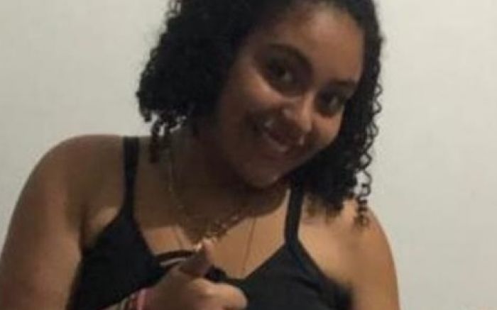 Cailane saiu de casa com a cachorrinha
(foto: reprodução)