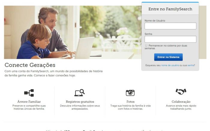 Acervo coleta e divulga registros familiares
Foto: Reprodução