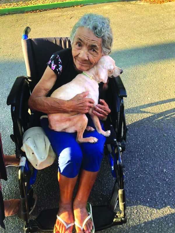 Dona Luciana  e Rintintin também foram acolhidos no Dom Bosco