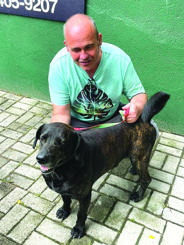 Bob logo ficou amigo da equipe do DIARINHO