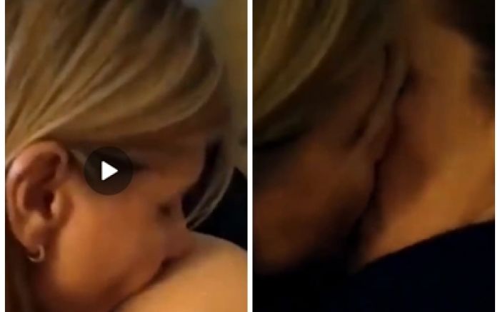 No vídeo, uso de drogas, beijo lésbico e cocaína no bumbum./Fotos Reprodução.
