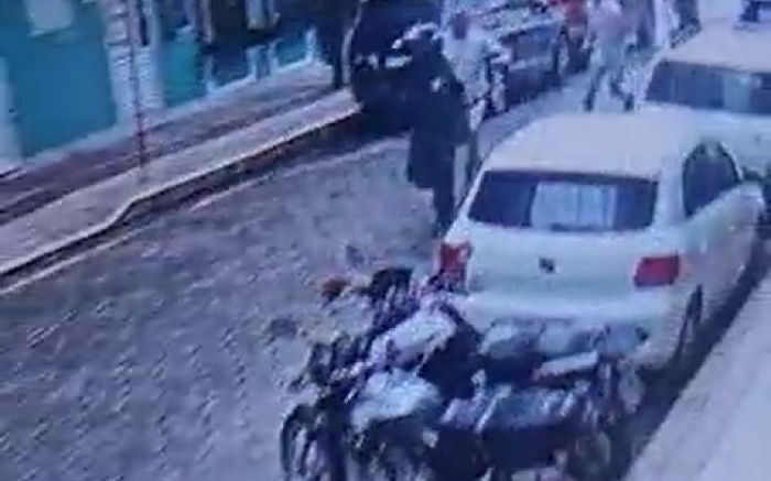 Bandido foi perseguido por primeira vítima  (Foto: Reprodução)