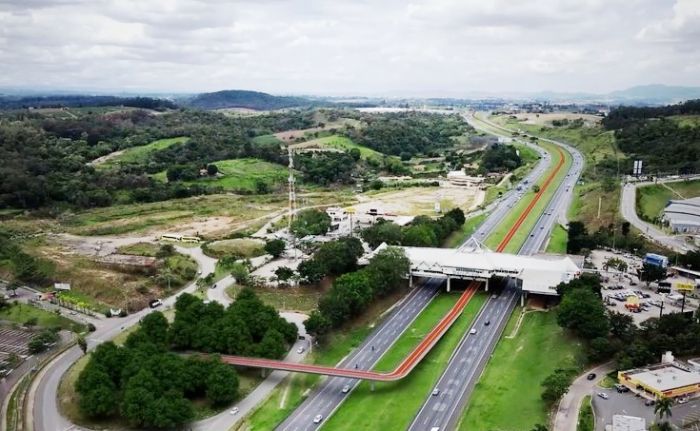 Seis passarelas para transposição na rodovia constam do projeto./Divulgação.