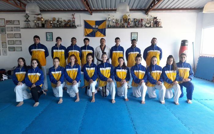 “A base do taekwondo itajaiense vem numa crescente muito grande”, diz o treinador da equipe. Foto: Divulgação