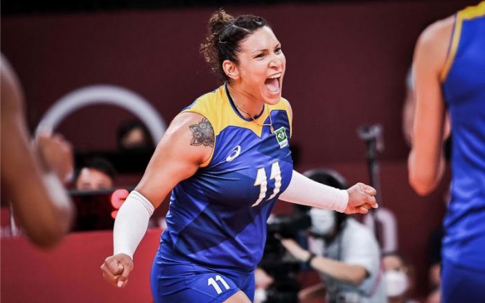 Tandara está sem jogar desde Tóquio
Foto: Divulgação/CBV