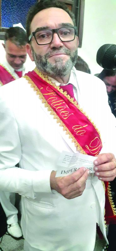 Mori é o novo imperador da festa de Penha