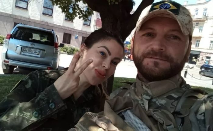 Thalita e Douglas morreram em um bombardeio
Foto: Reprodução