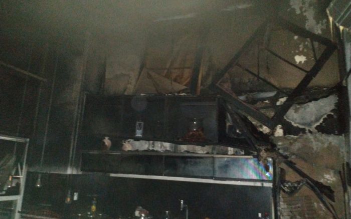  Incêndio aconteceu no sexto andar do edifício, onde fica o salão de festas  Foto: Divulgação
