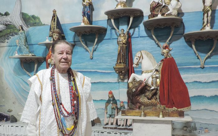 A umbanda faz parte da família do gaúcho há cinco gerações (FOTO: RENATA ROSA)