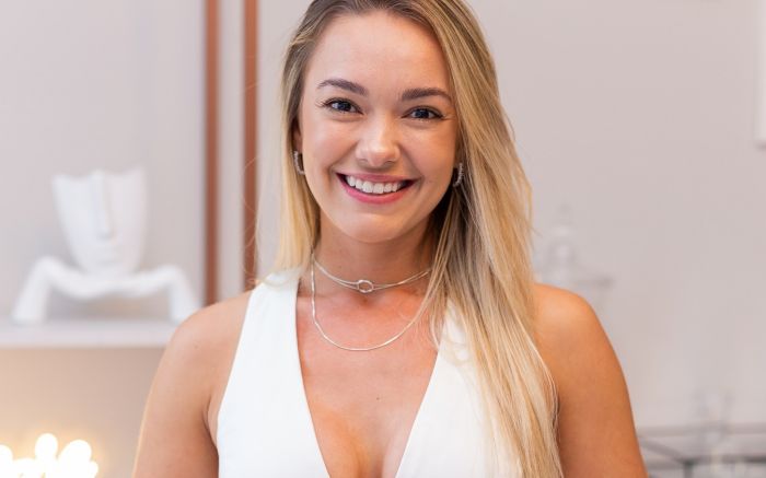 Bruna Veit pilotava uma Biz na madrugada deste domingo
Foto: Reprodução