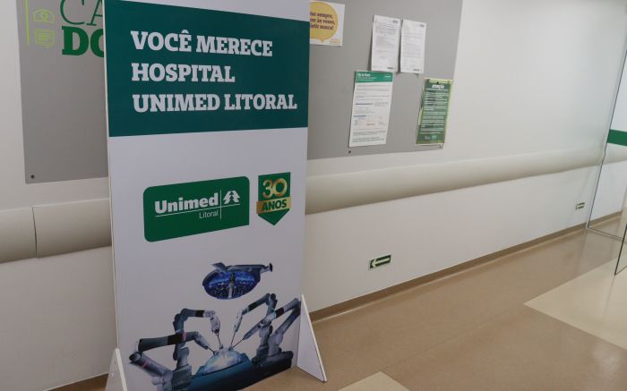 Hospital da Unimed se destaca pelo uso da tecnologia no Sul 
(Foto: Divulgação)