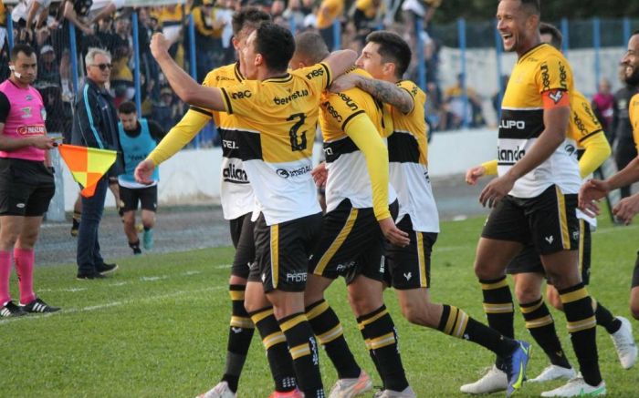 Tigre virou pra cima do Guarani em Palhoça. Foto: Divulgação/Criciúma