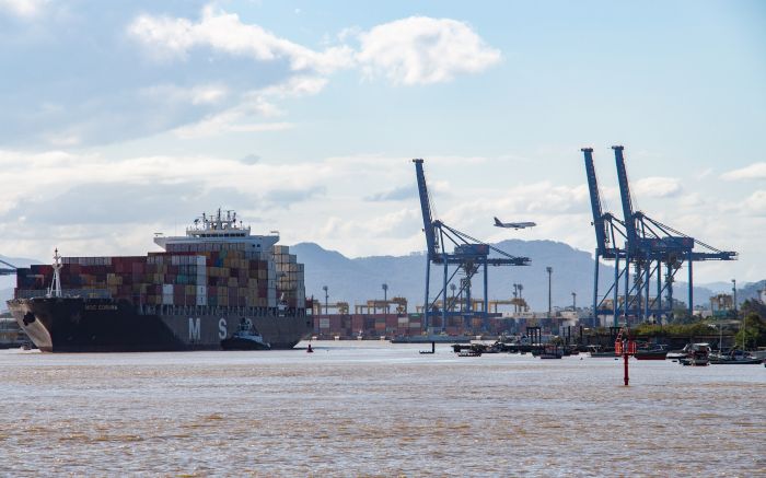Boca da barra está liberada depois de uma semana de restrições à navegação
(Foto: Arquivo)