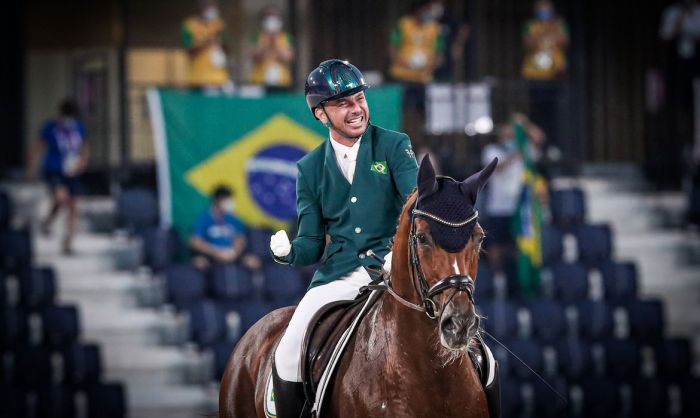 Rodolpho ganhou as duas medalhas na Dinamarca. Foto: Divulgação