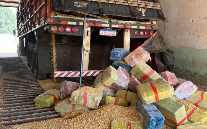Três toneladas de maconha são descobertas em carga de cebolas