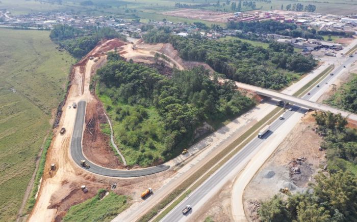 Área terá detonação para a obra do viaduto 
 (Foto: Divulgação)