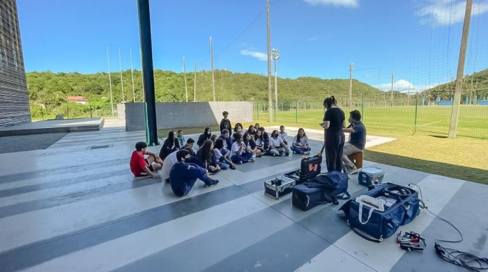 O trabalho é de autoria do cineasta Santiago José Asef e de alunos da rede municipal de ensino de Bombinhas (Fotos: Divulgação)