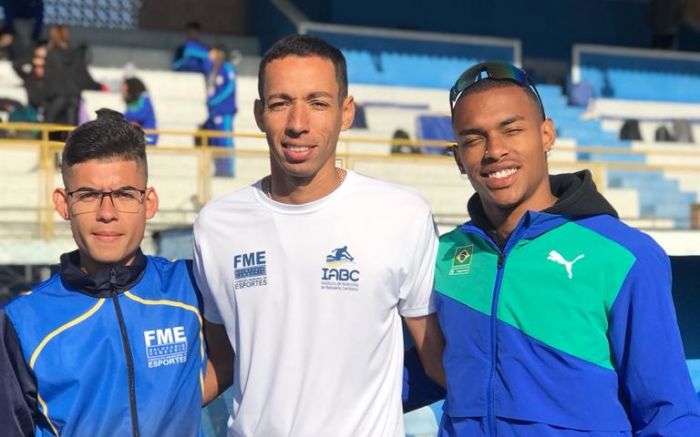 Além dos atletas, técnico Diogo Gamboa também vai integrar delegação. Foto: Divulgação