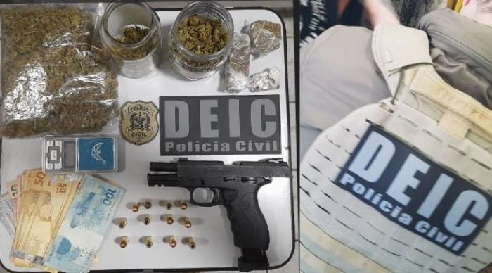 Revólver estava com um empresário
 (Foto: Divulgação)