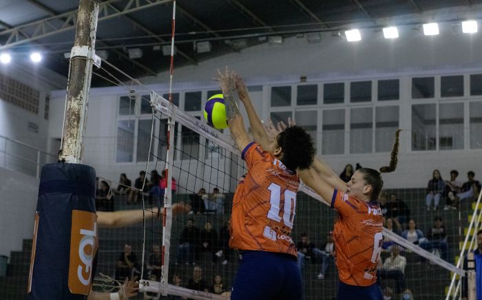 Jogo foi interrompido no ginásio Ivo Silveira na noite de quinta-feira 
(Foto Arquivo)