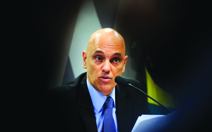 Nota de repúdio à notícia-crime contra Moraes classifica a iniciativa ed policiais como um “movimento político-ideológico e eleitoral” (foto: Marcos Oliveira/Agência Senado)