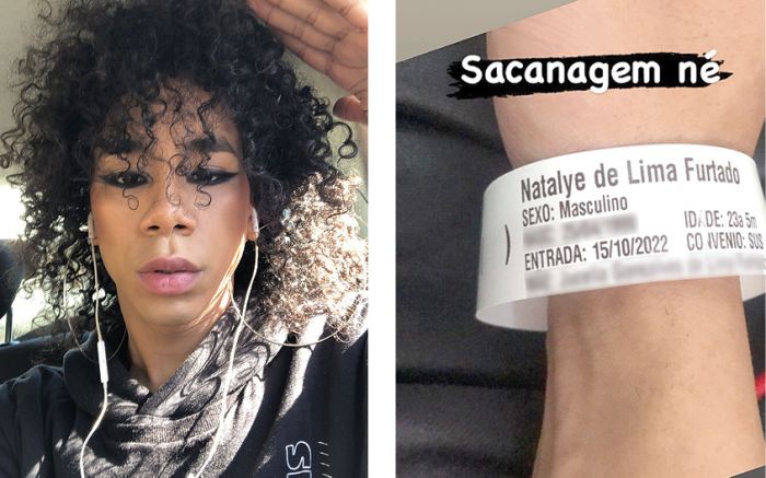 Naty teve que ser insistente para ter informações corretas na identificação (Foto: Divulgação)