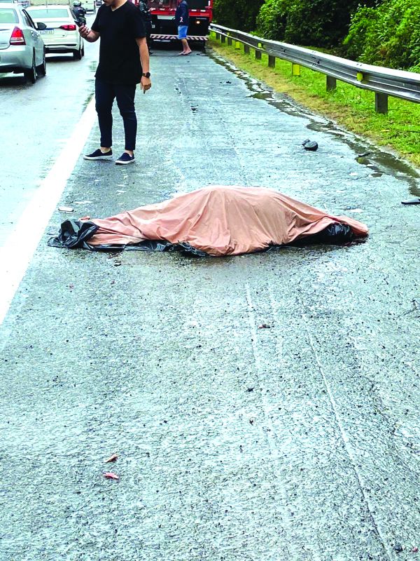 Motociclista não resistiu