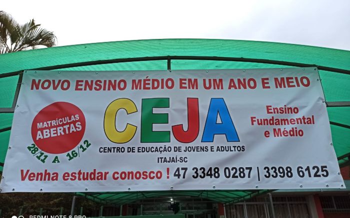 Inscrições são presenciais na sede em Itajaí (Foto: Divulgação)