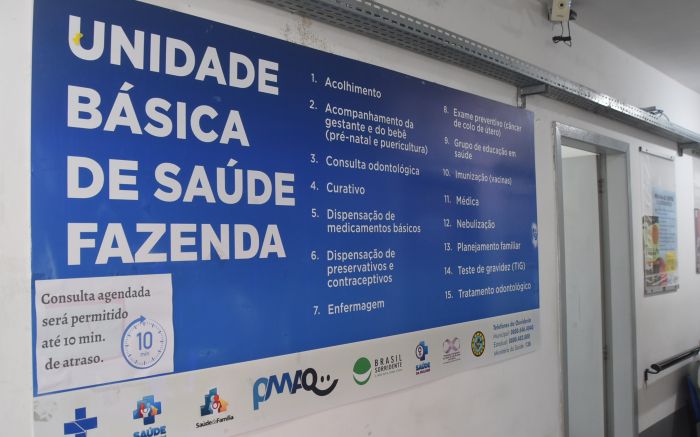 Unidades de saúde sofrem com alagamentos ou ausência de profissionais (Foto: Divulgação)