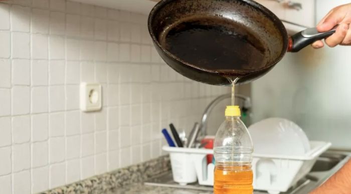 Descarte correto do óleo usado pode trazer benefício ambientais e até econômicos aos moradores (Foto: Ilustrativa)