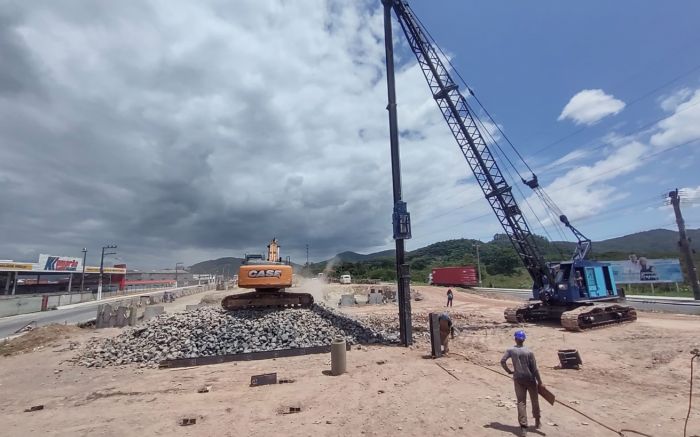 Viaduto ficará no km 2, ligando os bairros Nossa Senhora das Graças e Pedreiras  
(Foto: divulgação)