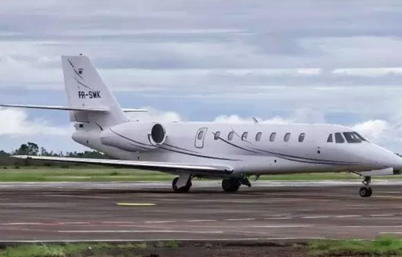 Aeronave tem capacidade para 14 passageiros