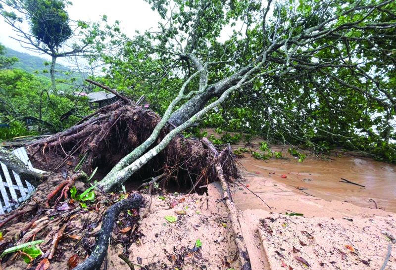 Alagamentos e deslizamentos no Poá, Penha