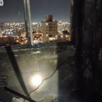Incêndio quase destruiu prédio em Itajaí