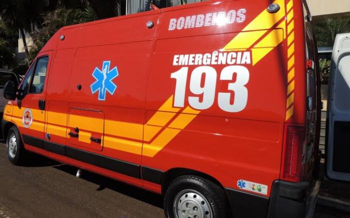 Bombeiros socorreram vítima, mas ela não resistiu aos ferimentos