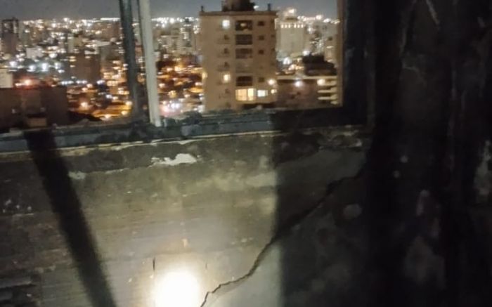 Engenheiro atestou que fogo não afetou a estrutura do prédio
Foto: Divulgação