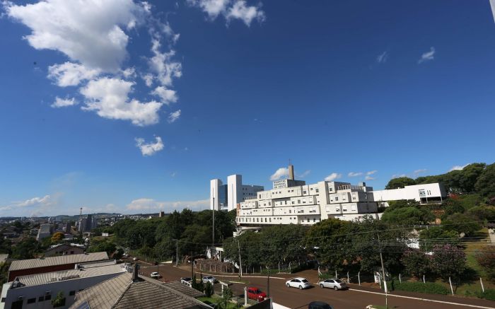 Tremores foram sentidos na região do hospital Regional de Chapecó (Foto: Divulgação)