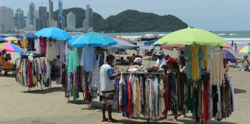 Índice de desemprego diminui durante a temporada por causa do aumento da informalidade