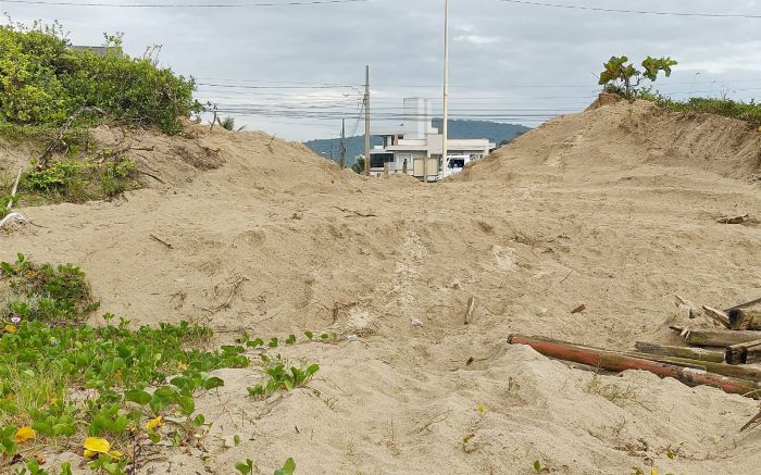Ambientalista acredita que 200m² foram degradados
(Fotos: Joca Baggio)