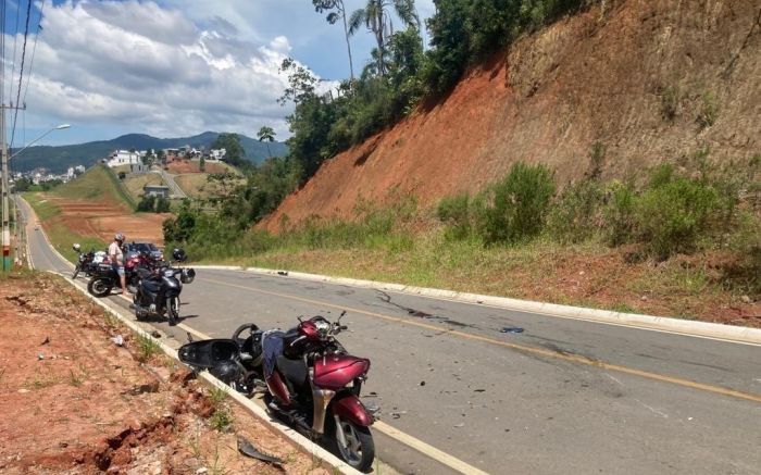 Biz e Scooter bateram de frente
(Foto: Divulgação)