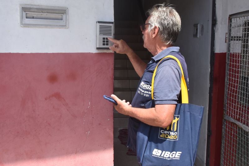 Recenseador Artur denunciou que condomínio impediu a coleta de dados com os moradores do residencial