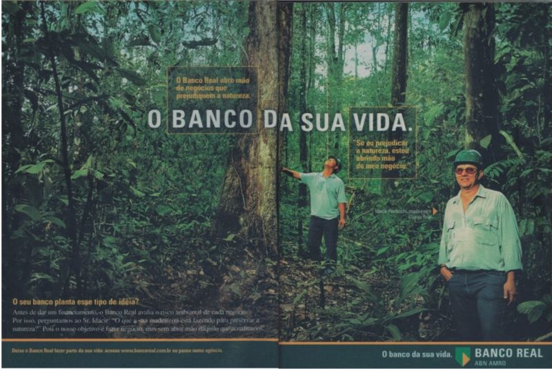 Dono da Juruá, Idacir Peracchi já foi estrela de campanha publicitária exaltando o meio ambiente (foto: reprodução)