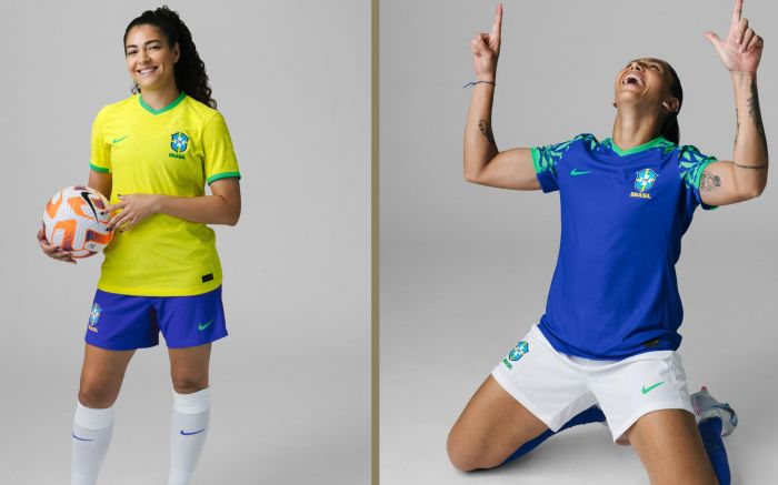 Novas camisas homenageiam a floresta tropical amazônica
(foto: Divulgação/CBF)